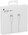 Кабель Type-C 0.8м Apple Thunderbolt 3 белый MQ4H2ZM/A