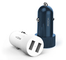 Автомобильная зарядка Rock Sitor 2xUSB 2.4A одновременная зарядка двух устройств