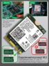 Адаптер WiFi 6E Intel AX210NGW (M.2, N, AC, AX, 2.4 Gbps, 2.4/5/6Ghz, Bluetooth 5.3)