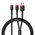 Кабель Baseus Cafule Cable USB+Type-C 2-in-1 PD Lightning для iPhone, iPad