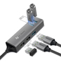 Многопортовый переходник USB type C to USB 3.0, USB 2.0 Baseus Cube Hub Adapter