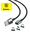 Кабель магнитный Baseus Zinс Magnetic Cable Kit (USB type C, MicroUSB, Lightning)