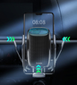 Держатель с беспроводной зарядкой Baseus Milky Way Electric (15W)