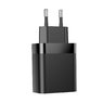 Сетевая зарядка Baseus Mirror Lake 2 USB Dual QC Digital Display