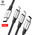 Кабель 3 в 1 Baseus Type-C Rapid Series USB type C to Lightning, MicroUSB, USB-C