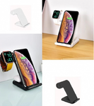 Беспроводная зарядка Wireless Charger Dock 3 в 1 для iPhone, Apple Watch, AirPods