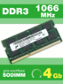 Оперативная память DDR3 4Gb 1066 Mhz Micron PC3-8500 So-Dimm