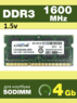 Оперативная память DDR3 4Gb 1600 Mhz Crucial CT51264BA160BJ.C8FPD PC3-12800s So-Dimm для ноутбука