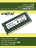 Оперативная память DDR3 4Gb 1600 Mhz Crucial CT51264BA160BJ.C8FPD PC3-12800s So-Dimm для ноутбука