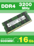 Оперативная память DDR4 16Gb 3200 Mhz Micron Dual-Rank PC4-3200AA So-Dimm для ноутбука