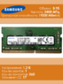 Оперативная память DDR4 8Gb 2400 Mhz Samsung M471A1K43BB1-CRC PC4-2400T для ноутбука