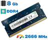 Оперативная память DDR4 8Gb 2666 Mhz Ramaxel RMSA3260KC78HAF-2666 PC4-21300 So-Dimm