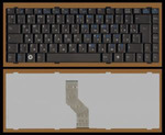 Клавиатура для ноутбука Fujitsu Siemens Amilo Li1718, Li2727, Li1720, Li2735 Чёрная
