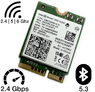 Адаптер WiFi 6E Intel AX211NGW (M.2, N, AC, AX, 2.4 Gbps, 2.4/5/6Ghz, Bluetooth 5.3)