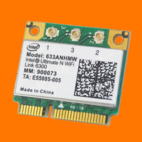 Адаптер WiFi Intel Centrino Ultimate-N 6300 (Mini PCI-E half-size, B/G/N, 450 Mbit/s, 2.4/5 Ghz)