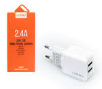 Сетевая зарядка LDNIO A2202 USB 2.4A