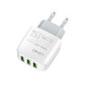 Сетевая зарядка LDNIO Fast Wall Charger 3.4A Triple USB A3312 + кабель MicroUSB