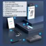 Корпус (переходник) ORICO AluMetal Brick Gray Box 20 Gbps для SSD M.2 NVMe