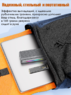 Внешний корпус (бокс) USB4 (Thunderbolt 4, 3) Blueendless M.2 NVMe RGB ColdBox Enclosure Gray 40 Gbps