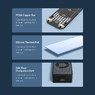 Внешний бокс для M.2 NVMe SSD USB3.2 Type-C 20Gbps Orico Heatsink Active