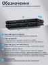 Корпус для SSD M.2 NVMe Hagibis Write Protection Pro с физической клавишей защиты данных, чёрный с серым