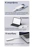 Корпус для SSD M.2 NVMe Hagibis Write Protection Pro с физической клавишей защиты данных, чёрный с серым