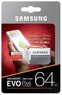 Карта памяти 64 Gb Samsung Evo Plus microSDXC UHS-I, class 10