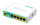 Роутер Ethernet с PoE питанием Mikrotik hEX PoE lite (100 Mbps, 5 портов) RB750UPr2