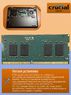 Оперативная память DDR4 8Gb 3200 MHz Crucial CT8G4SFS832A.M8FR PC4-25600 Sodimm для ноутбуков