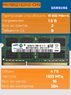 Оперативная память DDR3 4Gb 1333 Mhz Samsung M471B5273DH0-CH9 PC3-10600S So-Dimm для ноутбука