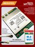 Адаптер WiFi + Bluetooth MediaTek MT7921 (M.2, AX, AC, 1200 Mbps, 2.4-5GHz, Bluetooth 5.2)