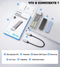 Корпус (переходник) для SSD M.2 NVMe - USB 3.2 Gen 2x1 Orico ClearLink Gray Box