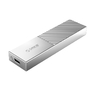 Универсальный внешний бокс (переходник) M.2 NVMe PCI-E, M.2 SATA NGFF - USB 3.1 Type-C Orico Silver Aluminum Alloy