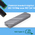 Универсальный переходник (внешний бокс) M.2 NVMe PCI-E, M.2 NGFF SATA - USB 3.2 Type-C ORICO FullV Grey Box (Gen 2x1 10 Gbps)