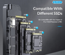 Переходник (внешний бокс) M.2 SATA NGFF - USB 3.0 Type-C Gen2 Orico Elegance Box 6 Gbps