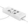Сетевой фильтр с USB зарядкой Orico Surge Protector 4000W With USB Charger 40W