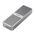 Переходник (внешний бокс) M.2 NVMe PCI-E - USB 3.2 20 Gbps Orico Metal Waves Grey Box