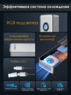 Внешний бокс 40 Gbps ORICO M.2 NVMe PCI-E 4.0 USB4 Enclosure OUM2-U4-SV (совместим с Thunderbolt) Серебристый