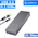 Переходник (внешний бокс) M.2 NVMe PCI-E - USB 3.2 20 Gbps Orico Striped Unibody Grey Alu Box