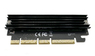 Контроллер PCI-E 4.0 x16 - M.2 PCI-E NVMe M Key с охлаждением
