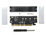 Контроллер PCI-E 4.0 x16 - M.2 PCI-E NVMe M Key с охлаждением