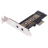 Контроллер переходник PCI-E 3.0 x1 - M.2 PCI-E NVMe M Key с планкой