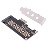 Контроллер переходник PCI-E 3.0 x1 - M.2 PCI-E NVMe M Key с планкой