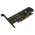 Контроллер PCI-E 3.0 x16 to M.2 PCI-E NVMe M Key, M.2 SATA B Key, mSATA Combo