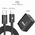 Зарядка с кабелем Rock PD Fast Charging Set с функцией быстрой зарядки для iPhone X, 8, 8 plus