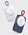 Портативная зарядка брелок для Apple Watch 1, 2, 3, 4,5 Rock W26 Portable Wireless Charger