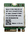 Адаптер WiFi 6 Realtek RTL8852BE (M.2, N, AC, AX, 1.2 Gbps, 2.4/5Ghz, Bluetooth 5.2)
