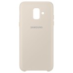 Чехол-накладка Samsung EF-PA605 для Galaxy A6+ (2018) Золотой