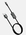 Кабель переходник Lightning to jack 3.5mm Baseus (iPhone) для прослушивания музыки во время зарядки (calyu-01)