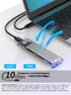 Переходник (внешний бокс) M.2 PCI-E NVME - USB 3.1 Type-C (Gen 2 10 Gbps) Orico Acryl Box Silver